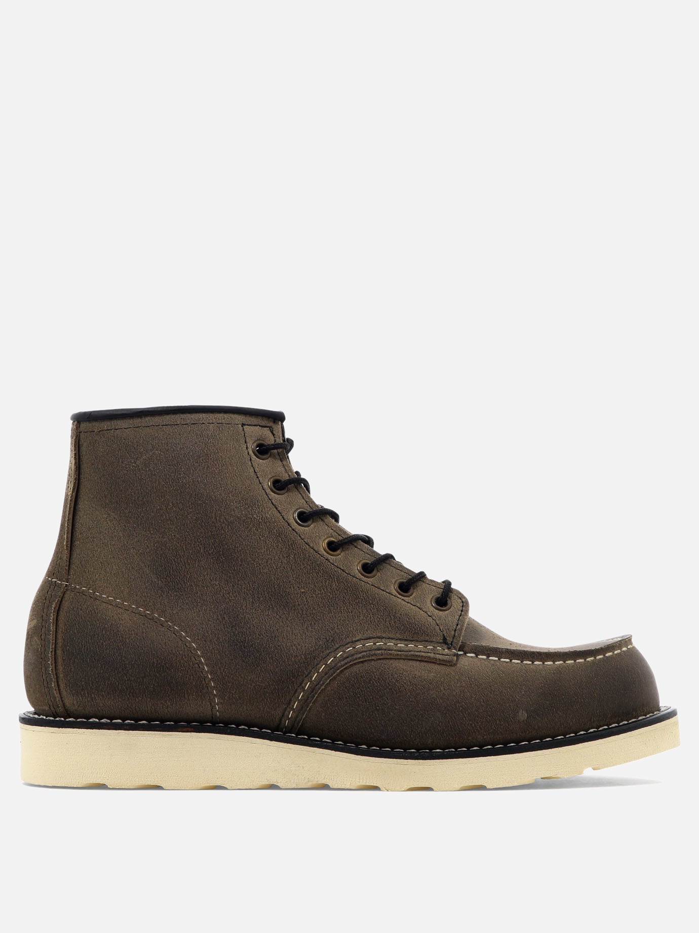 "Classic Moc Toe" lace-up boots