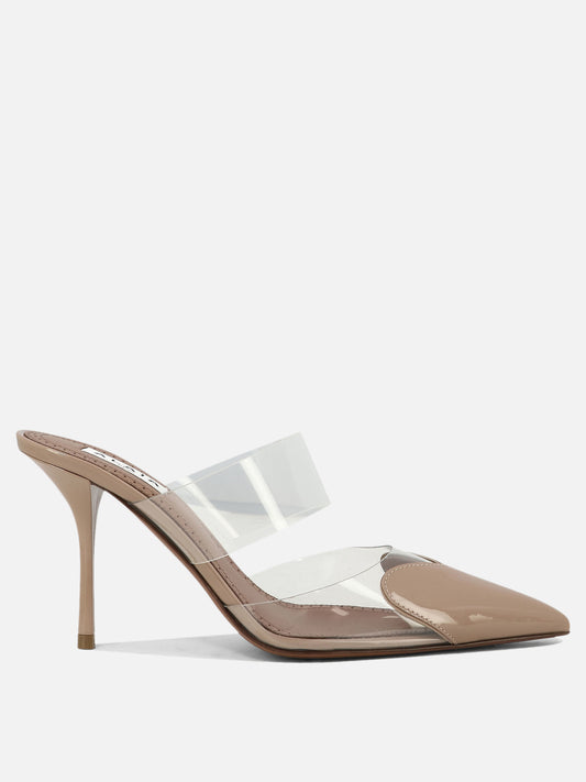 Mules 60% calf leather 40% polyurethane - 50% leather 50% rubber  Beige - Alaïa Women | PLP | VIETTI Online Store 
