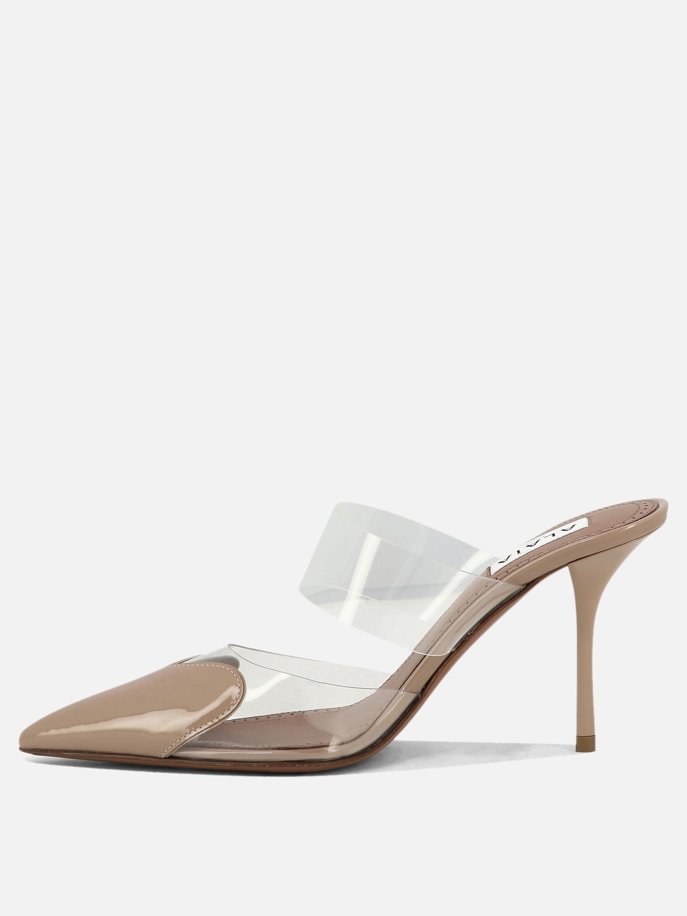 Mules 60% calf leather 40% polyurethane - 50% leather 50% rubber  Beige - Alaïa Women | PDP | VIETTI Online Store | Zoom-Modal_3
