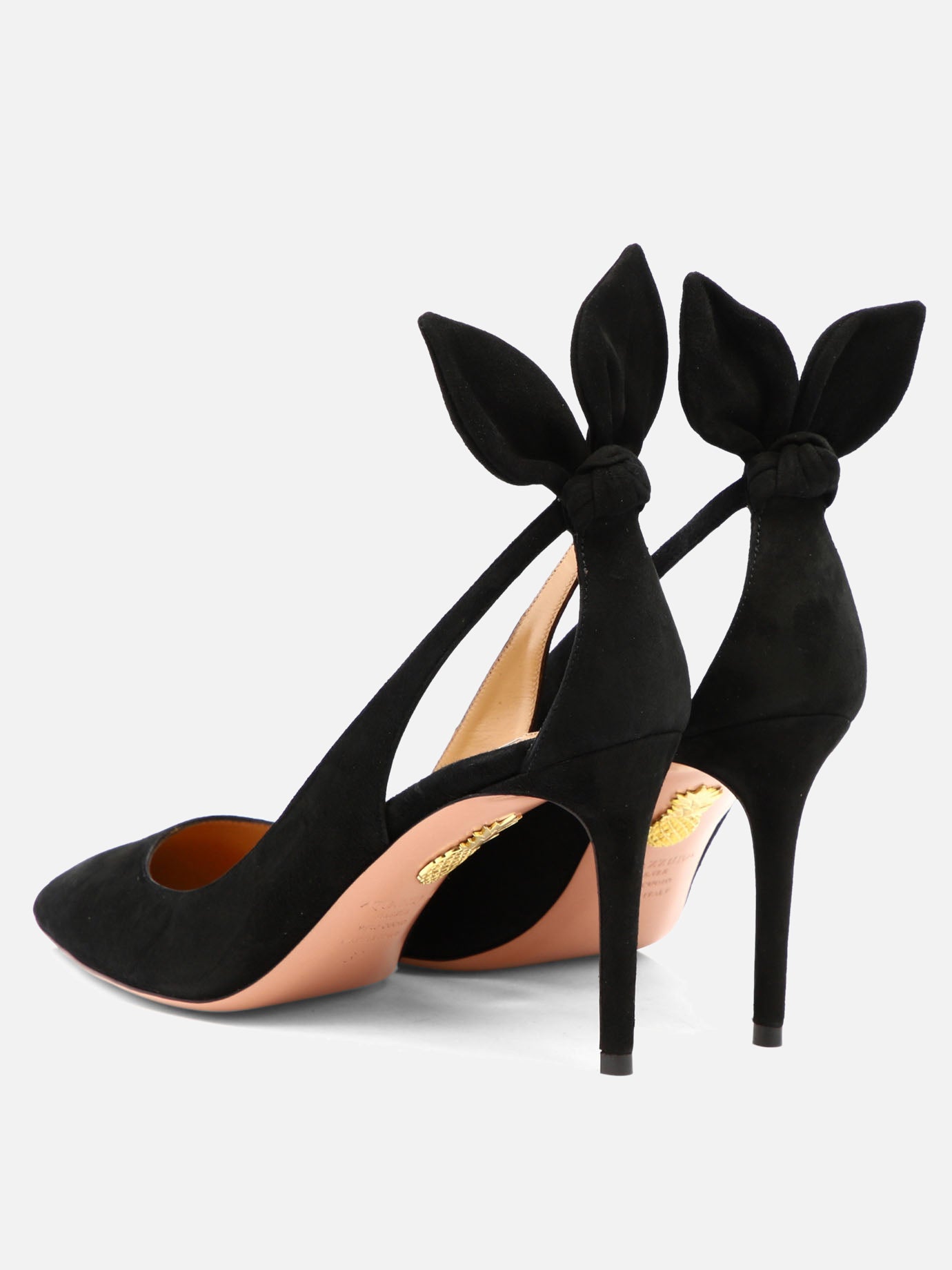 Pumps 100% suede - 100% leather  Black - Aquazzura Women | PDP | VIETTI Online Store | thumbnail_4