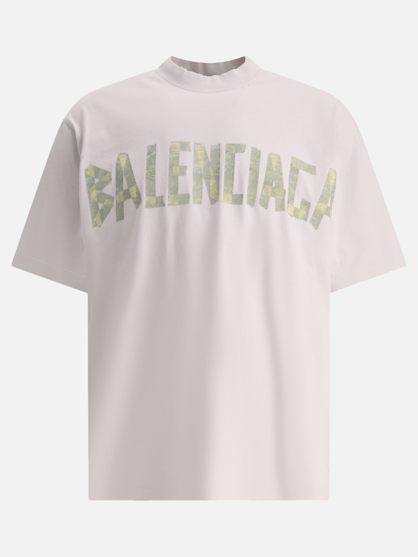 Crewneck t-shirts 100% cotton  White - Balenciaga Men | PDP | VIETTI Online Store | thumbnail