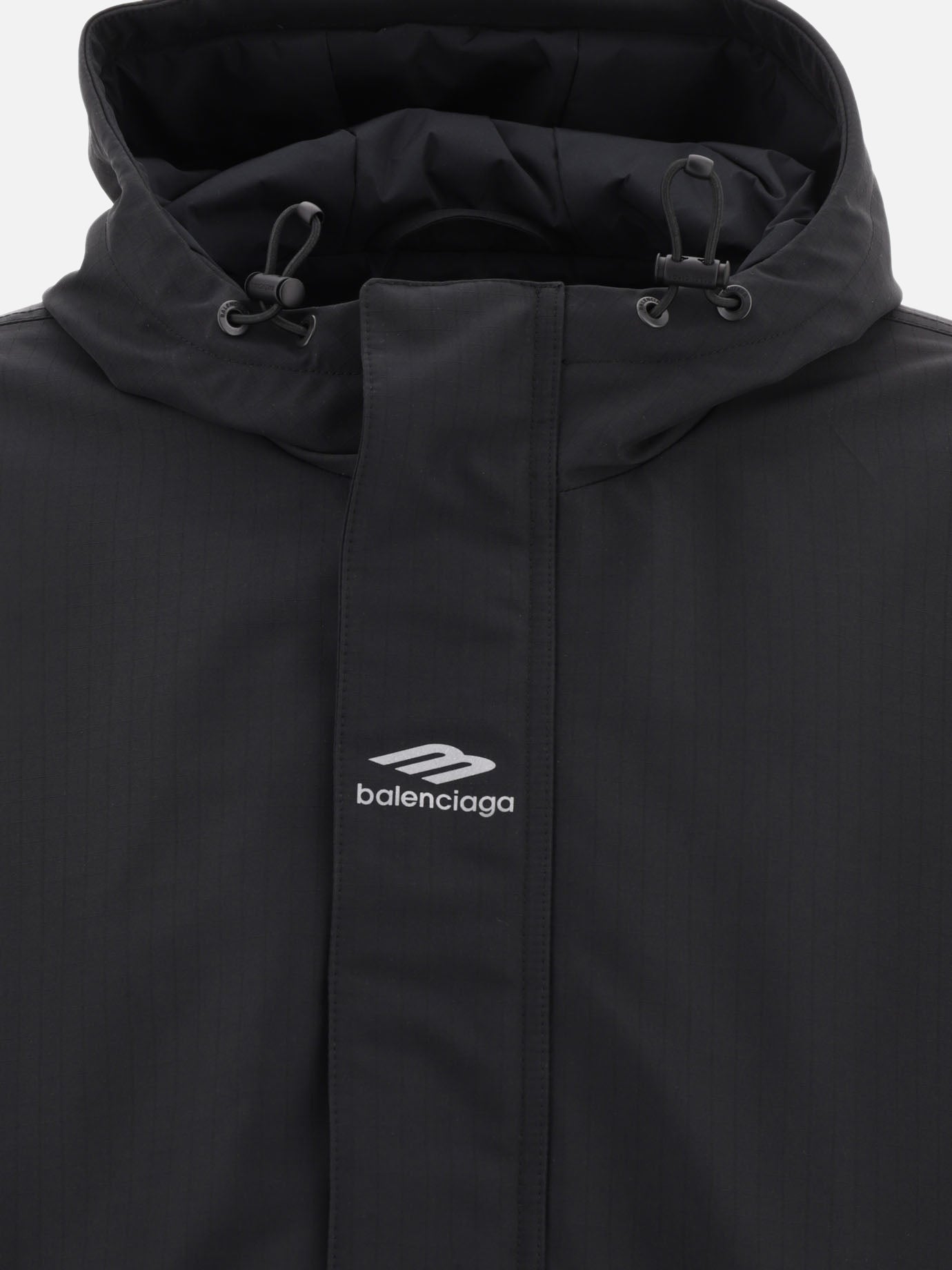 Parkas 100% polyester  Black - Balenciaga Men | PDP | VIETTI Online Store | thumbnail_3