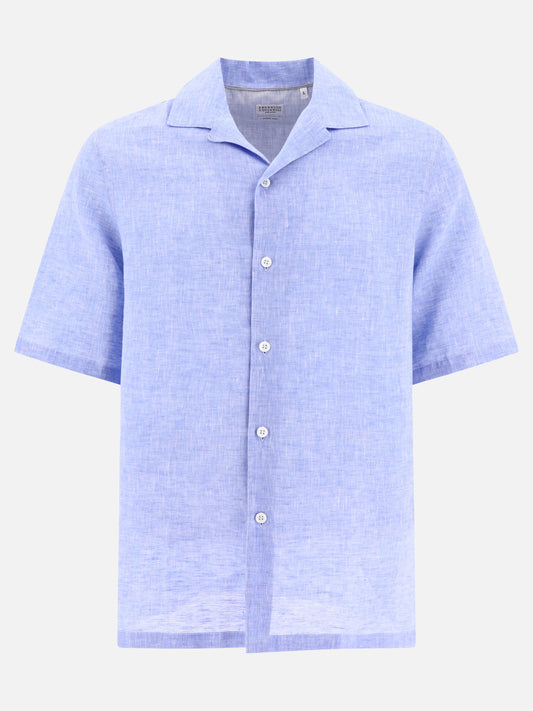 Chambray linen shirt