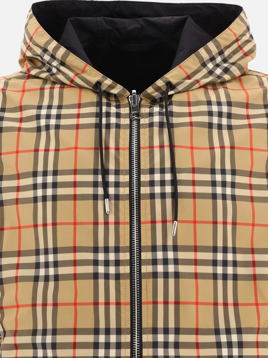 Windbreakers 100% polyester  Beige - Burberry Men | PLP | VIETTI Online Store 
