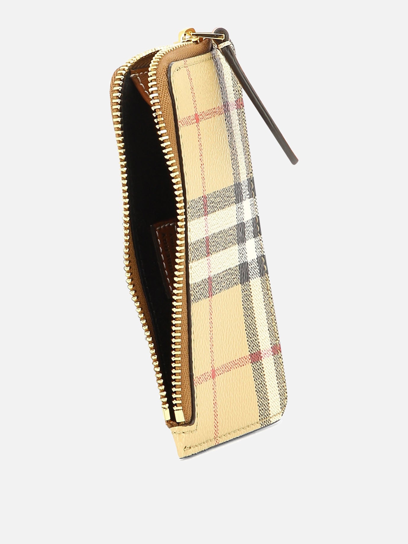 Wallets 69% polyurethane 17% polyester 14% cotton  Beige - Burberry Women | PDP | VIETTI Online Store | thumbnail_5