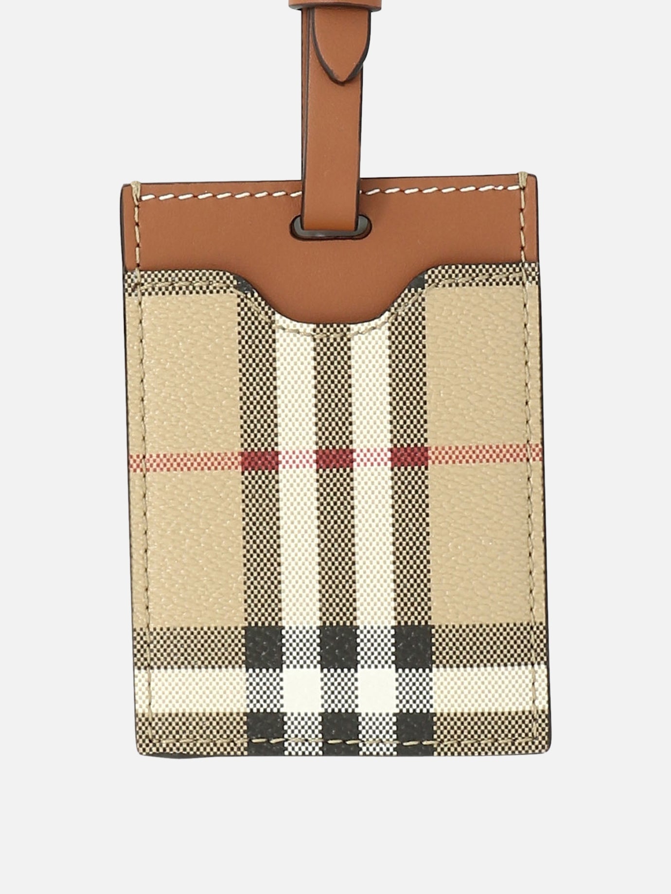 Keychains 71% polyurethane 16% polyester 12% cotton 1% acrylic  Beige - Burberry Women | PDP | VIETTI Online Store | thumbnail_2