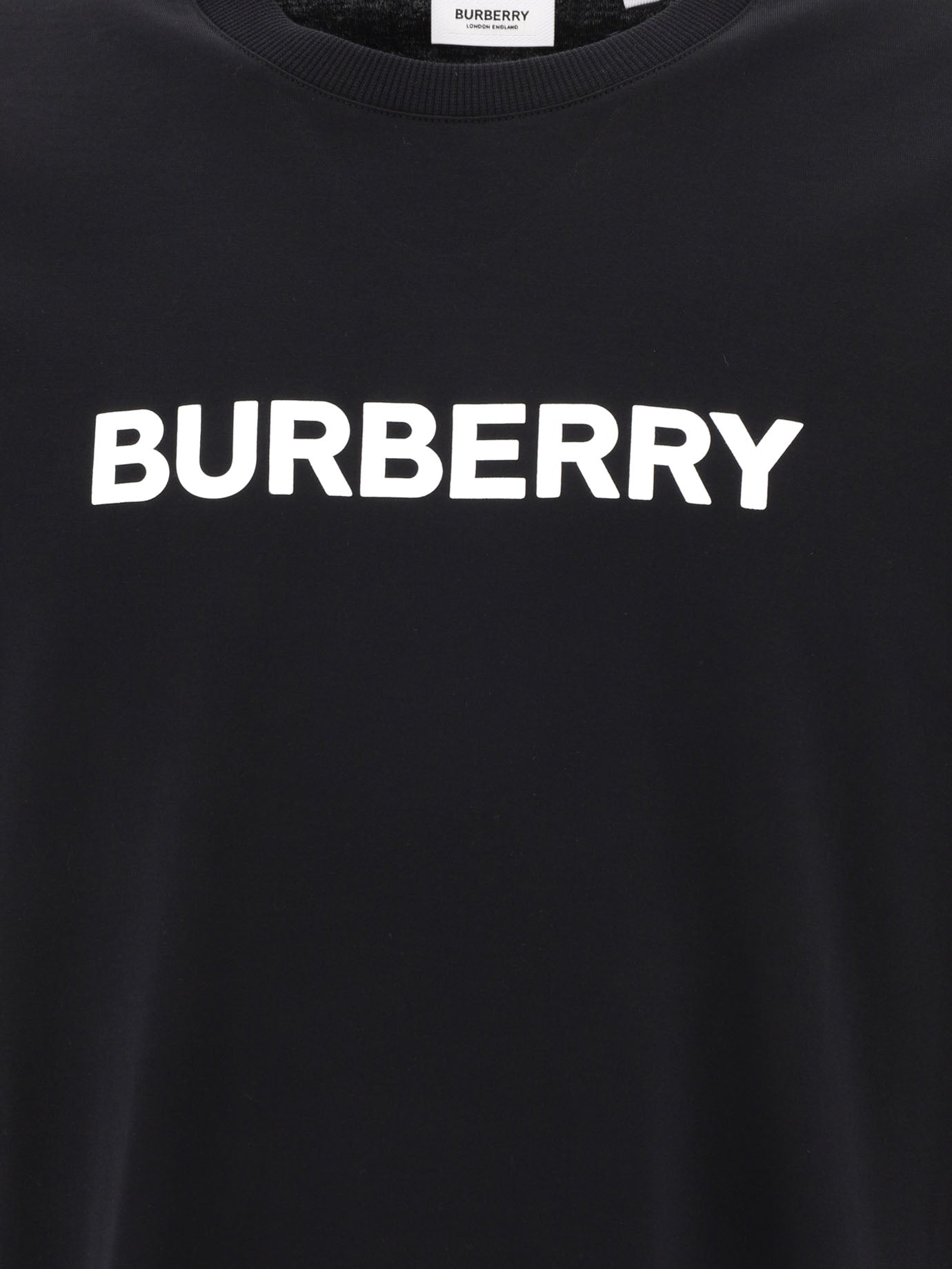 Crewneck t-shirts 100% cotton  Black - Burberry Men | PDP | VIETTI Online Store | Zoom-Modal_3
