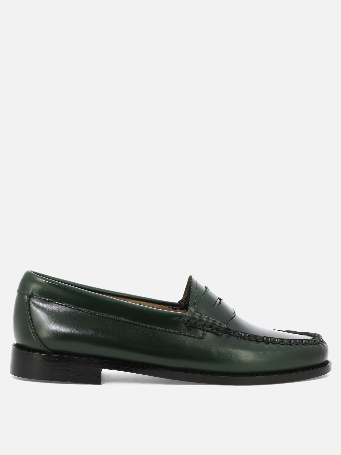 Mocassini 100% leather - 80% leather 20% rubber  Verde - G.H. Bass & Co. Donna | PDP | VIETTI Online Store | Zoom-Modal
