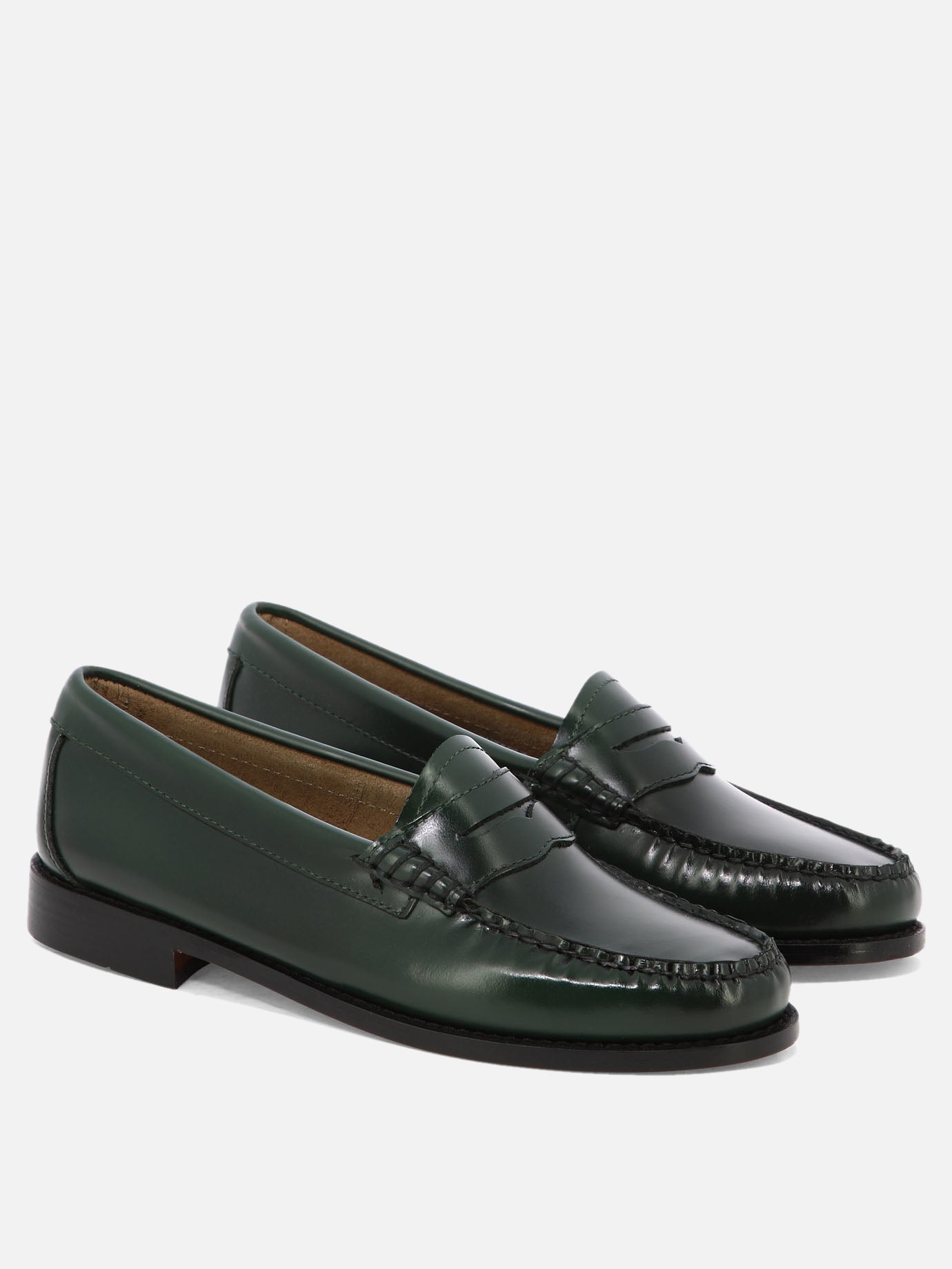 Mocassini 100% leather - 80% leather 20% rubber  Verde - G.H. Bass &amp; Co. Donna | PDP | VIETTI Online Store | thumbnail_2