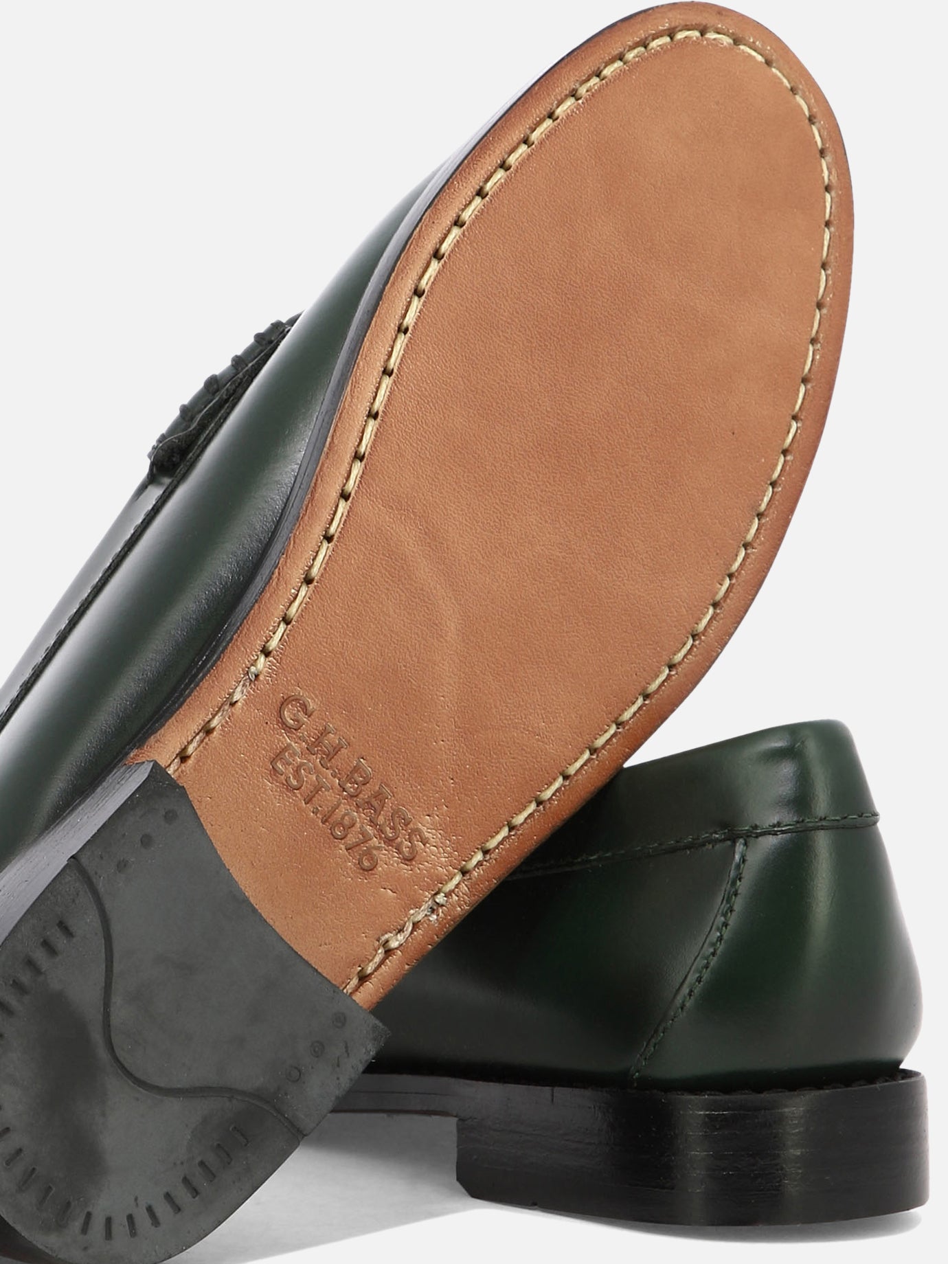 Mocassini 100% leather - 80% leather 20% rubber  Verde - G.H. Bass & Co. Donna | PDP | VIETTI Online Store | Zoom-Modal_5
