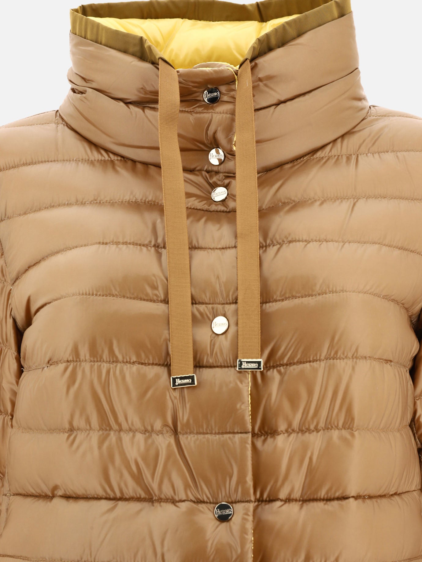 Down jackets Solid colour  Brown - Herno Women | PDP | VIETTI Online Store | thumbnail_5