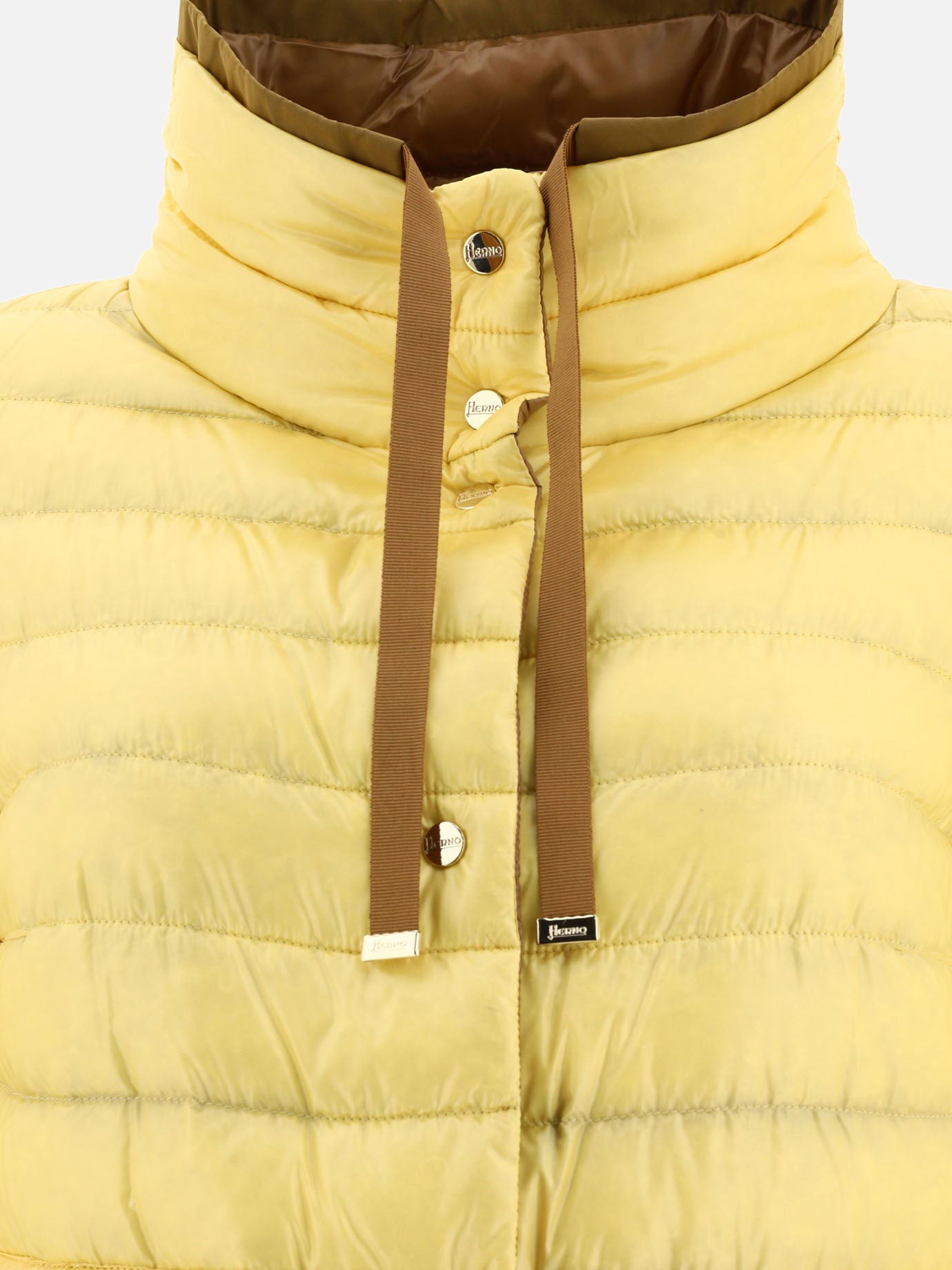 Down jackets Solid colour  Brown - Herno Women | PDP | VIETTI Online Store | thumbnail_6