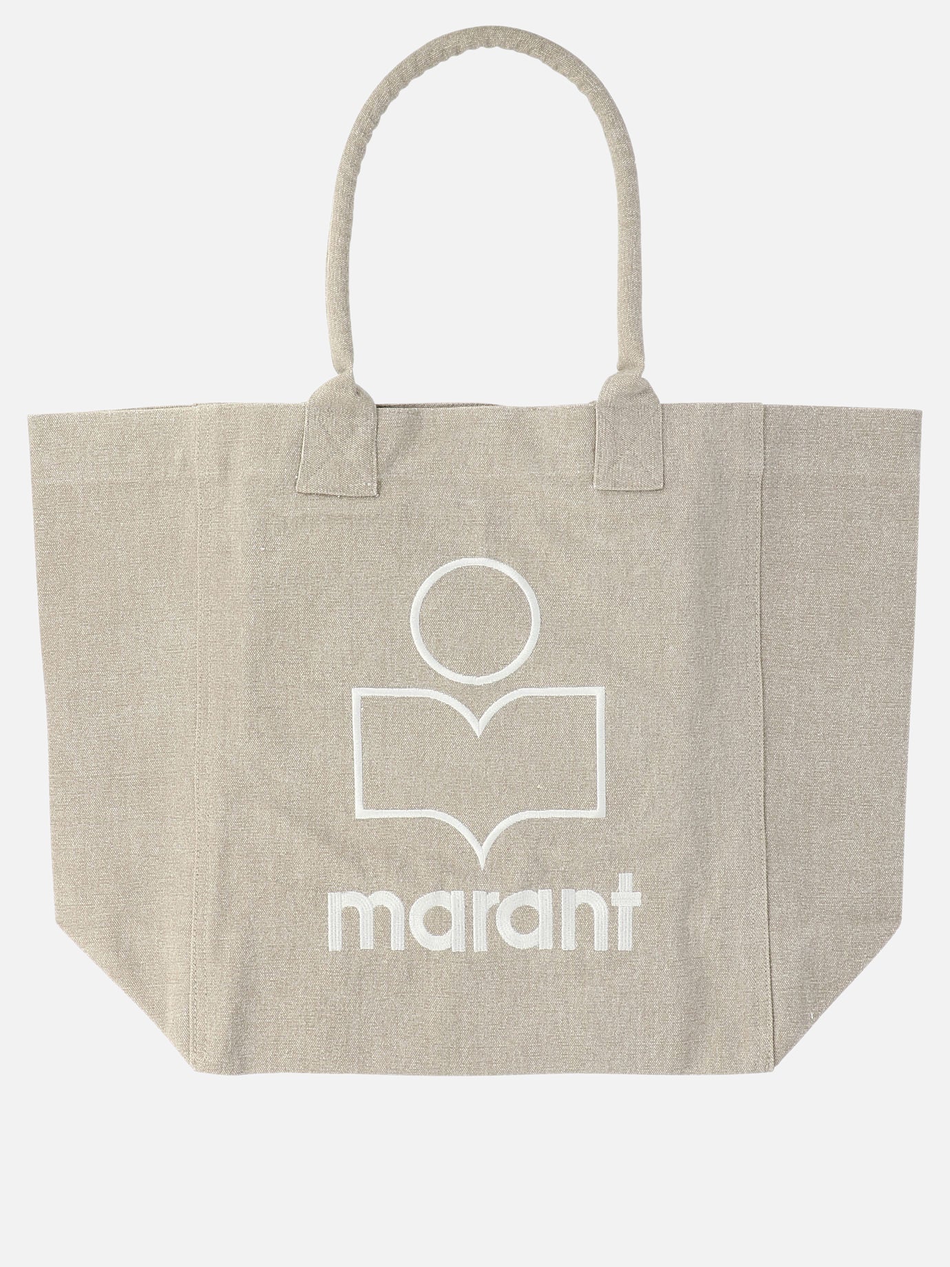Medium bags 100% cotton  Beige - Isabel Marant Women | PDP | VIETTI Online Store | Zoom-Modal
