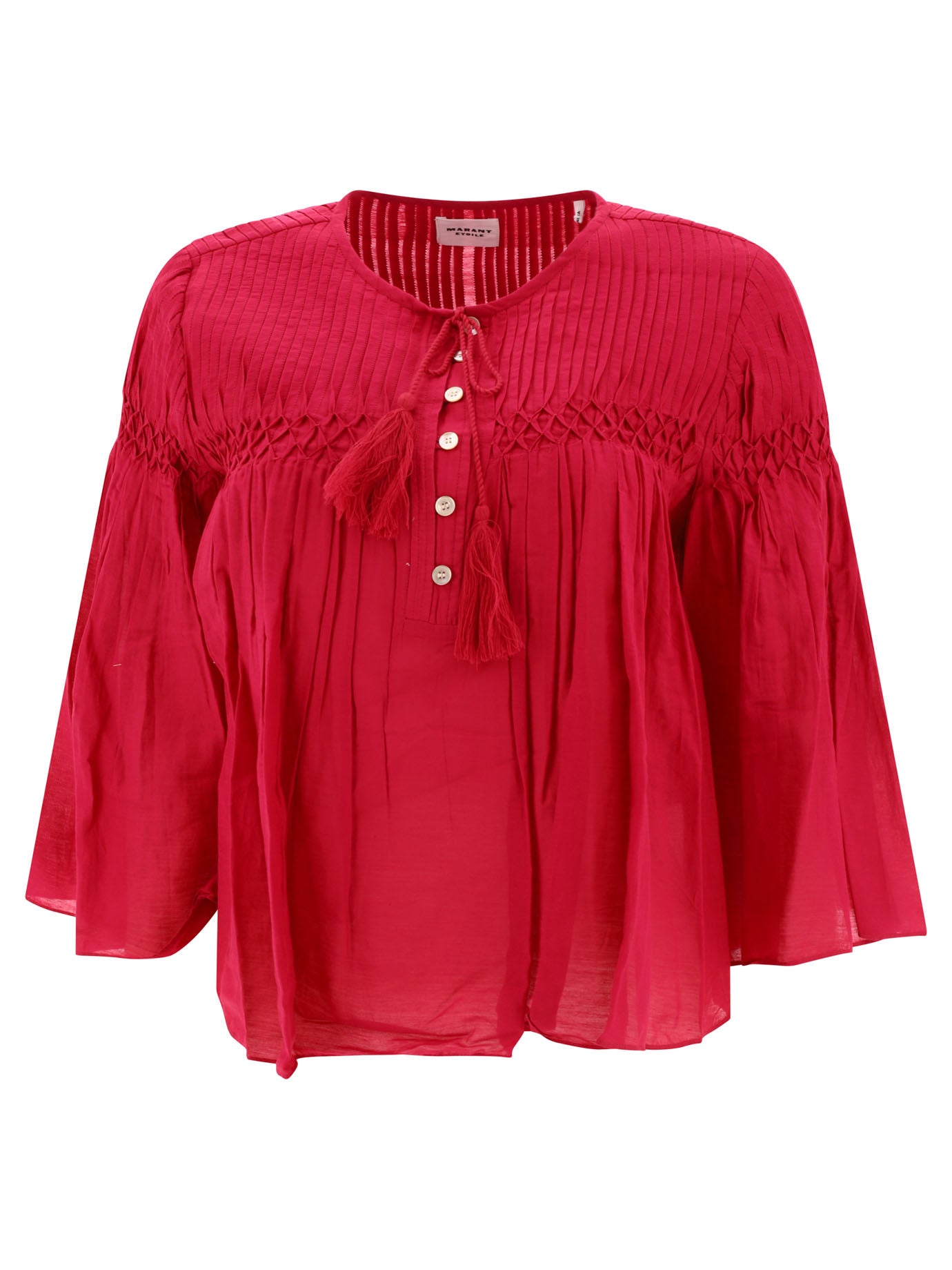 Marant Étoile Blusa &quot;Axeliana&quot; 19158431_38 Fucsia thumbnail_1