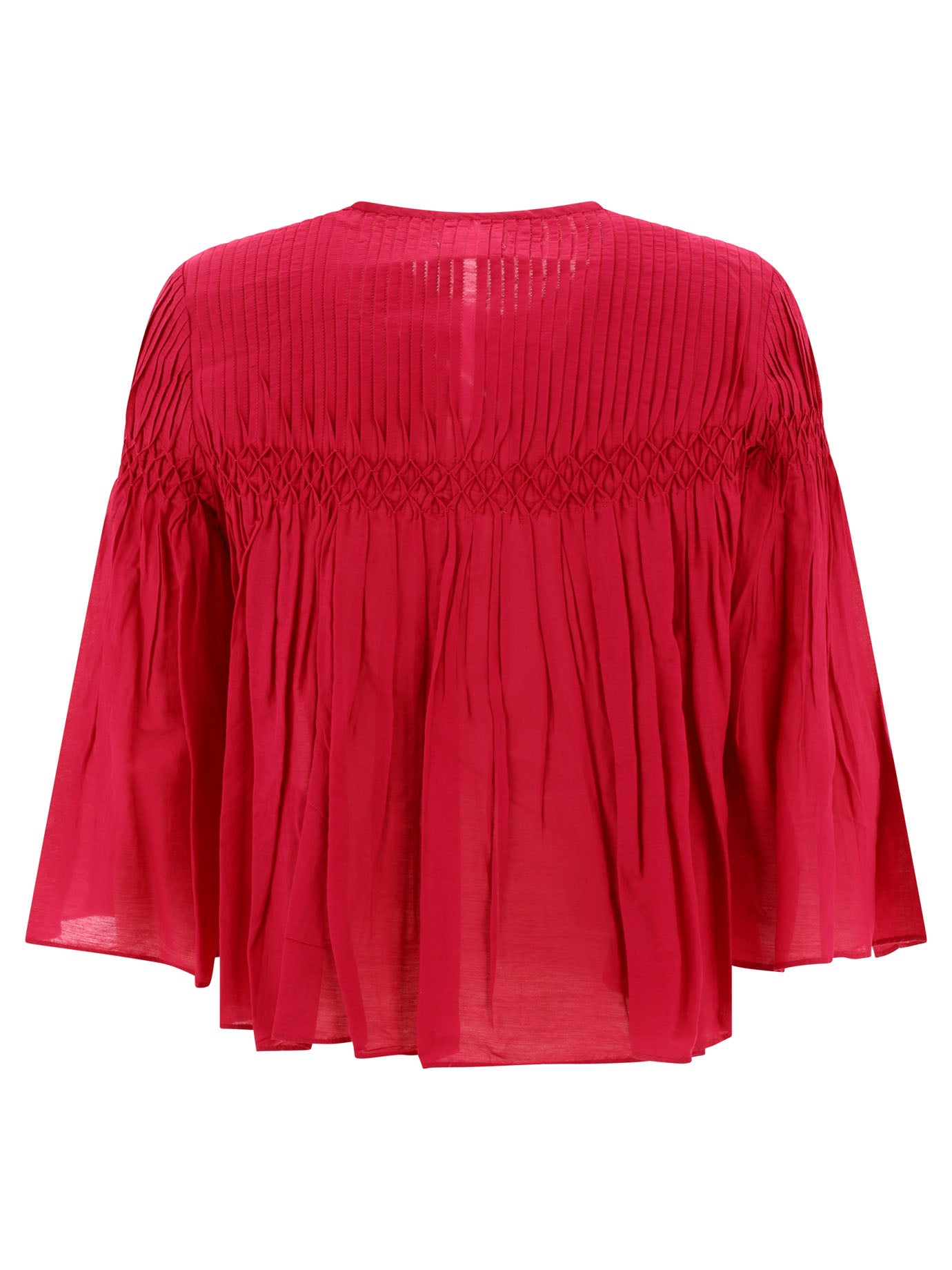 Marant Étoile Blusa &quot;Axeliana&quot; 19158431_38 Fucsia thumbnail_2