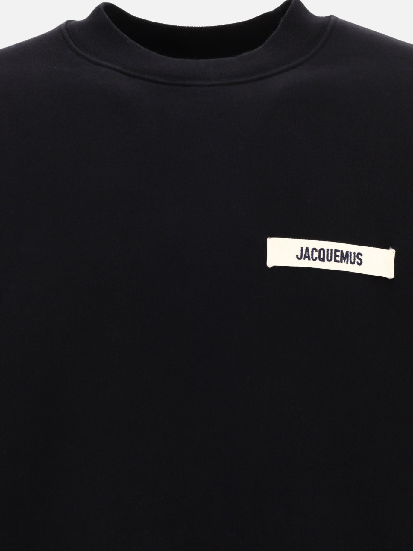 Crewnecks 100% cotton  Black - Jacquemus Men | PDP | VIETTI Online Store | Zoom-Modal_3
