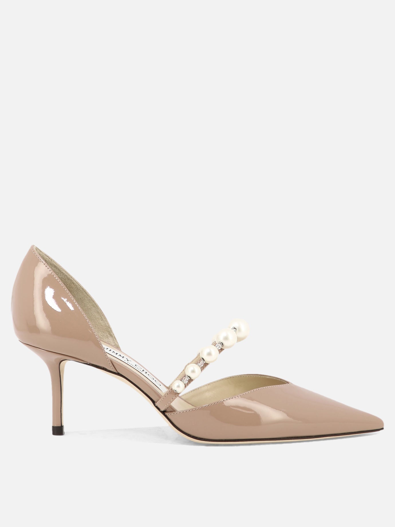 Pumps 100% leather - 100% leather  Pink - Jimmy Choo Women | PDP | VIETTI Online Store | Zoom-Modal
