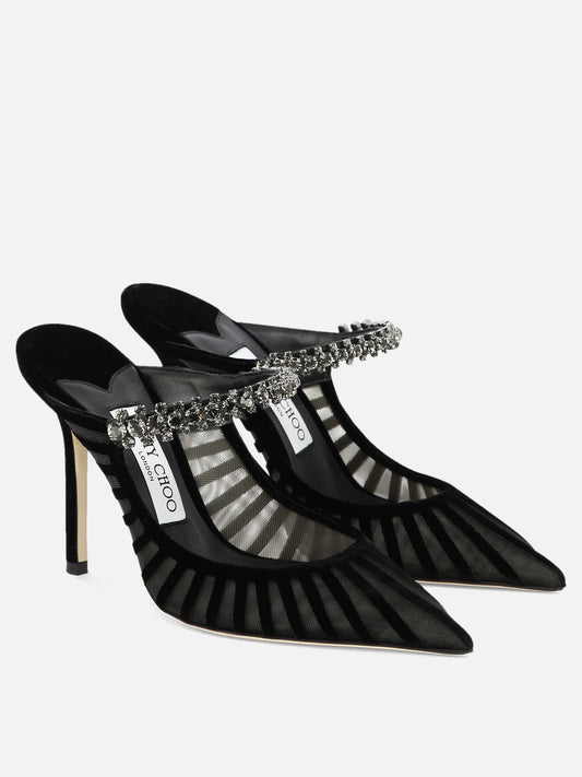 Mules 100% velvet - 100% leather  Black - Jimmy Choo Women | PLP | VIETTI Online Store | 2
