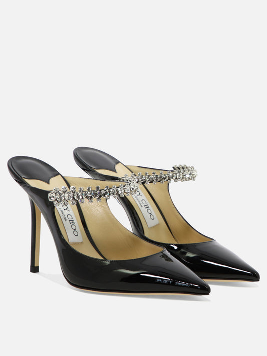 Mules 100% leather - 100% leather  Black - Jimmy Choo Women | PLP | VIETTI Online Store | 2
