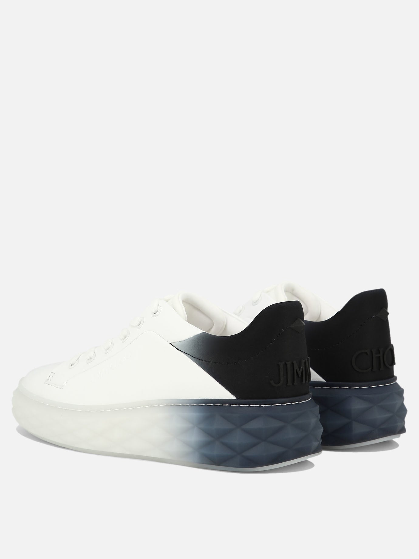 Low top sneakers 80% lamb 20% cow - 100% rubber  White - Jimmy Choo Women | PDP | VIETTI Online Store | thumbnail_4