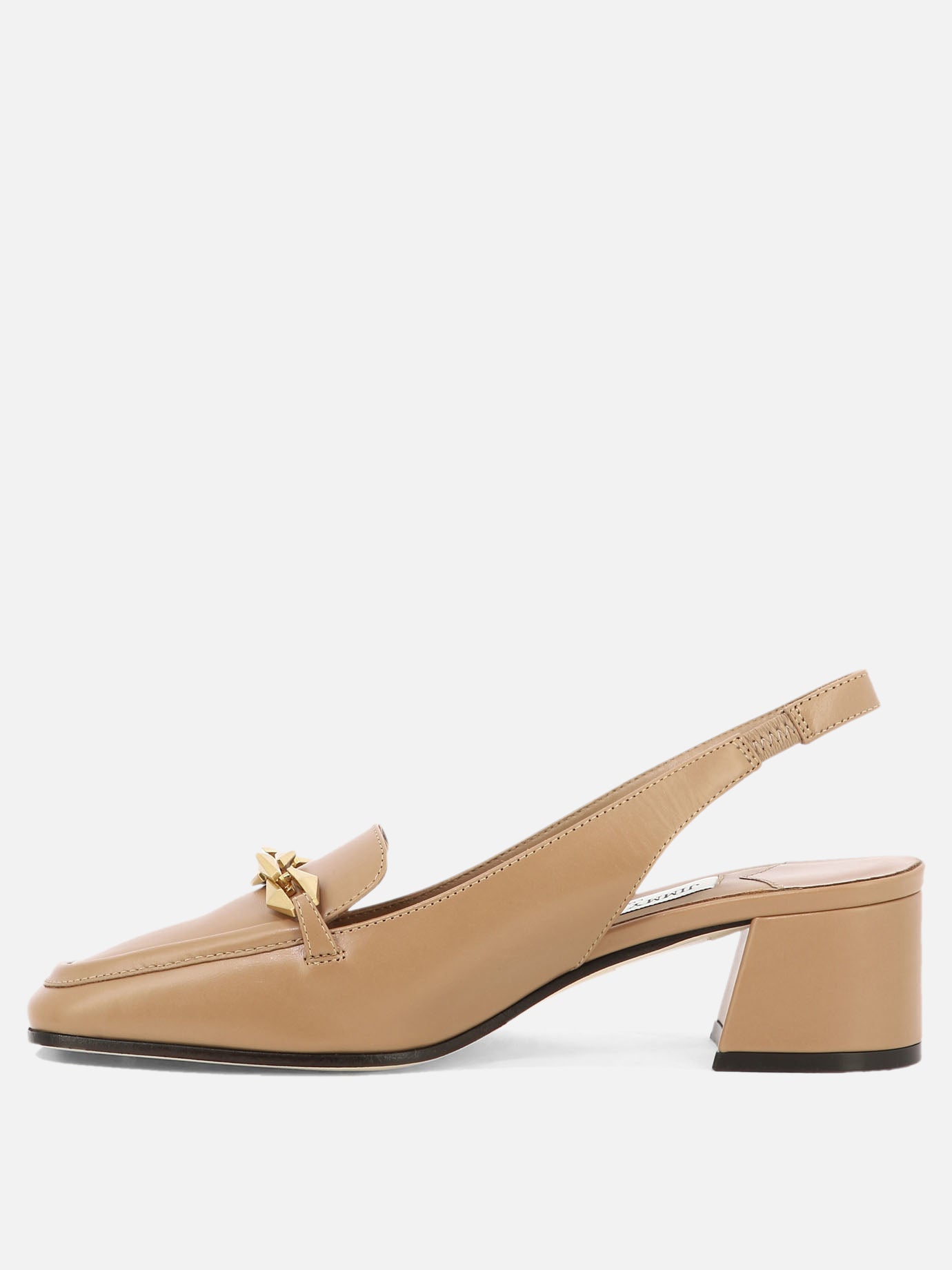 Slingbacks 100% leather - 20% leather - 80% rubber  Beige - Jimmy Choo Women | PDP | VIETTI Online Store | thumbnail_3