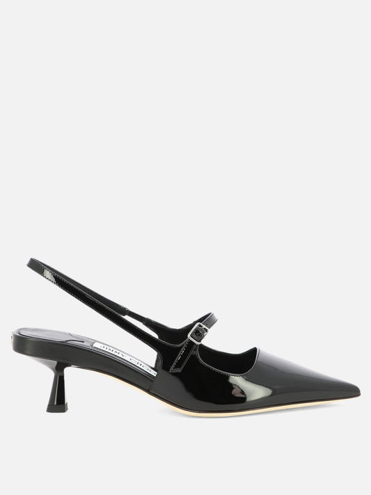 Slingbacks 100% patent leather - 100% leather  Black - Jimmy Choo Women | PLP | VIETTI Online Store 

