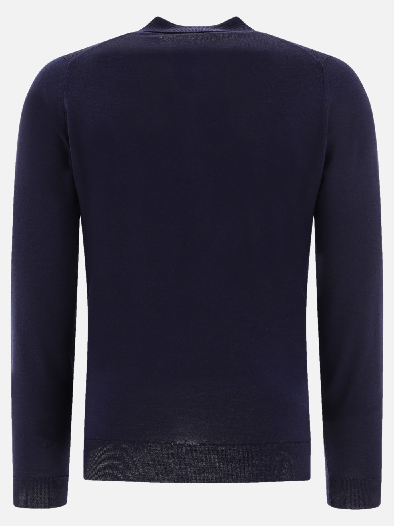 John Smedley "Belper" polo shirt Blue