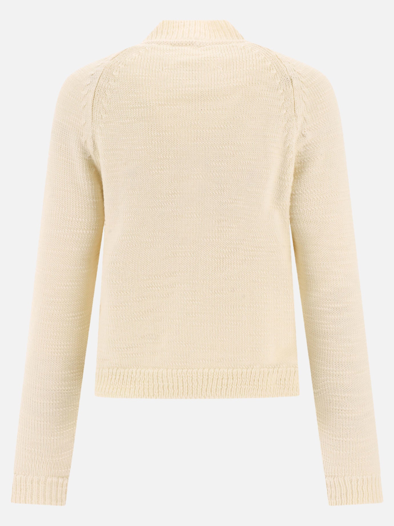 Zipped sweaters 100% wool  White - Maison Margiela Women | PDP | VIETTI Online Store | Zoom-Modal_2
