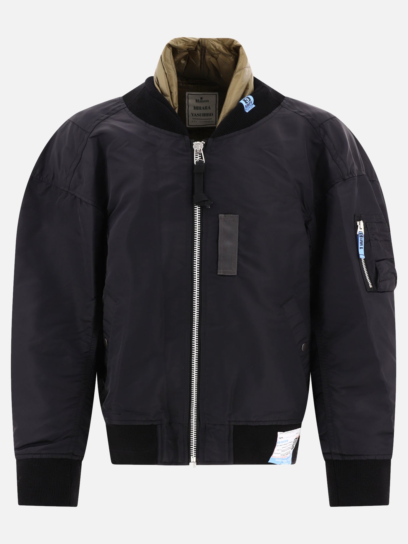 Bomber jackets 100% nylon  Black - Maison Mihara Yasuhiro Men | PDP | VIETTI Online Store | thumbnail
