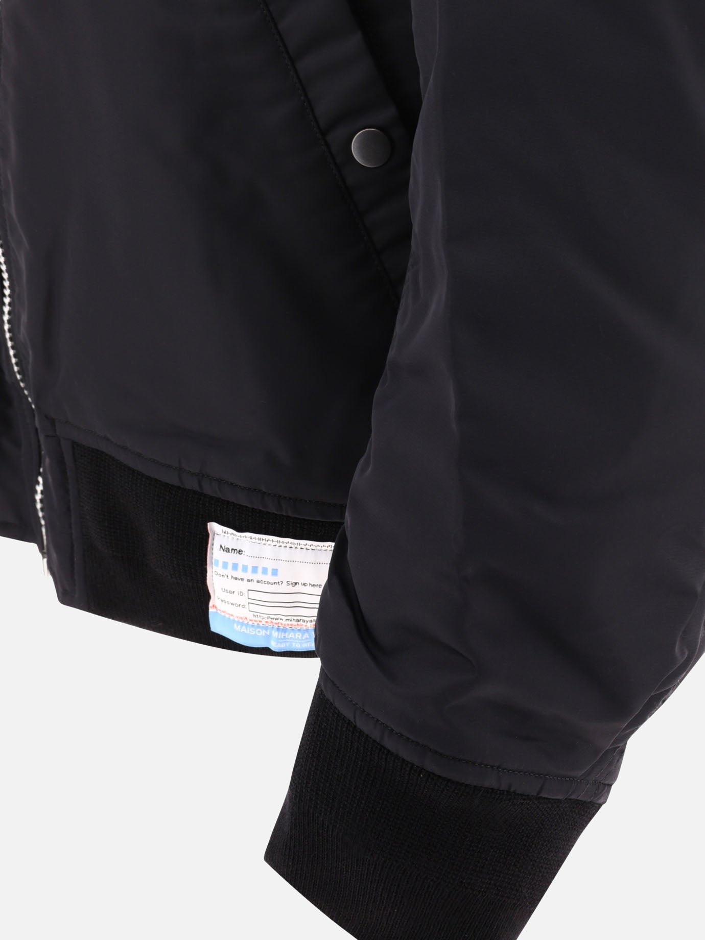 Bomber jackets 100% nylon  Black - Maison Mihara Yasuhiro Men | PDP | VIETTI Online Store | thumbnail_4