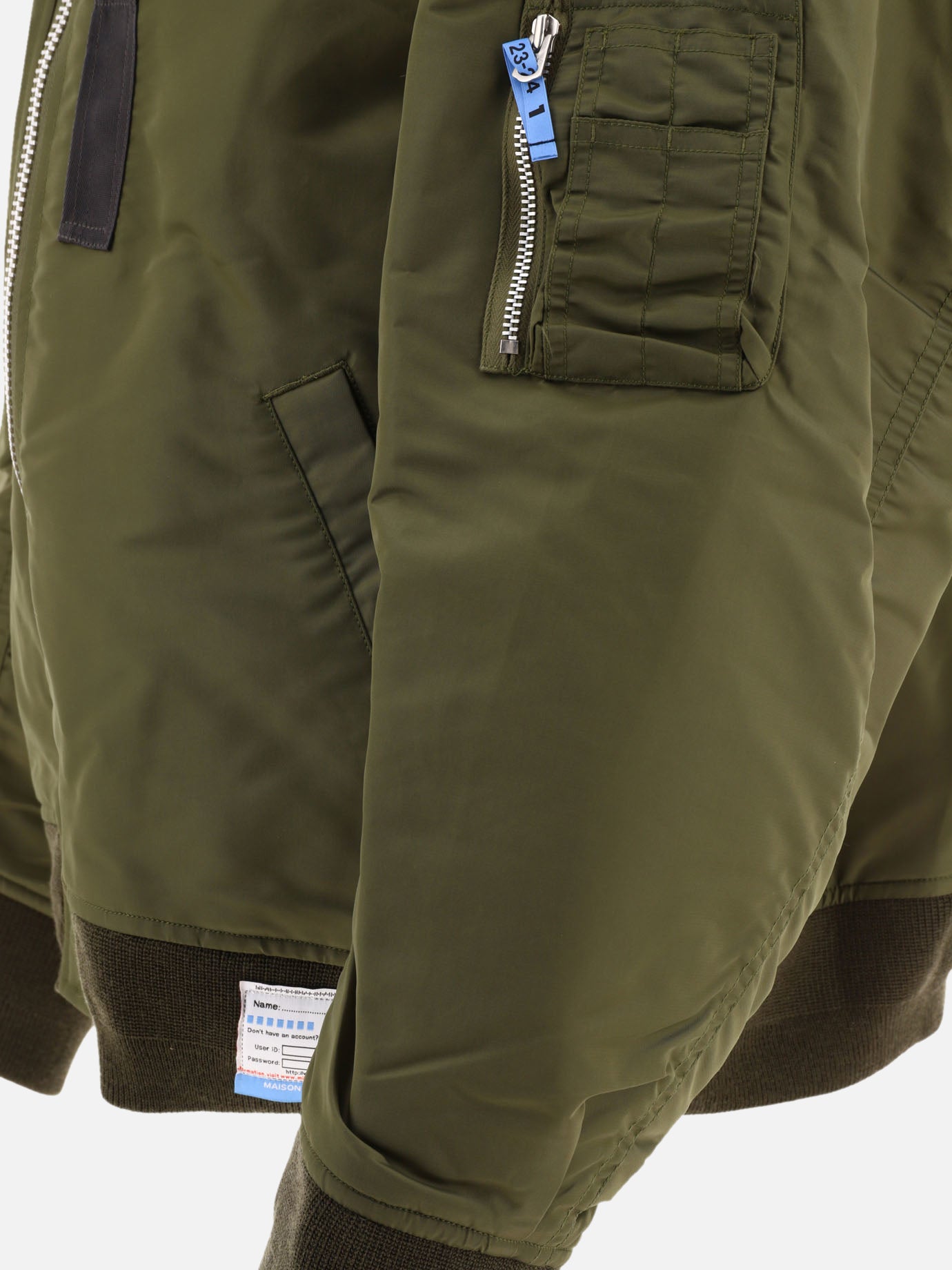 Bomber jackets 100% nylon  Green - Maison Mihara Yasuhiro Men | PDP | VIETTI Online Store | thumbnail_4