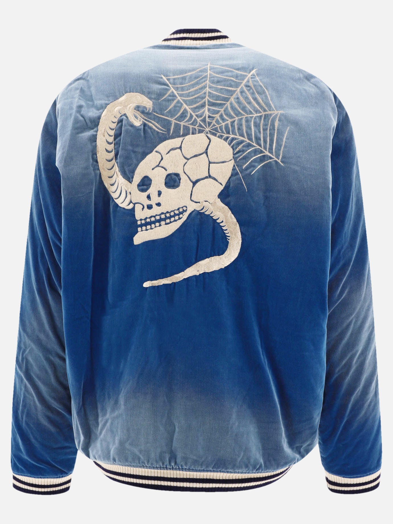 Bomber jackets 100% cotton  Blue - Maison Mihara Yasuhiro Men | PDP | VIETTI Online Store | thumbnail_2