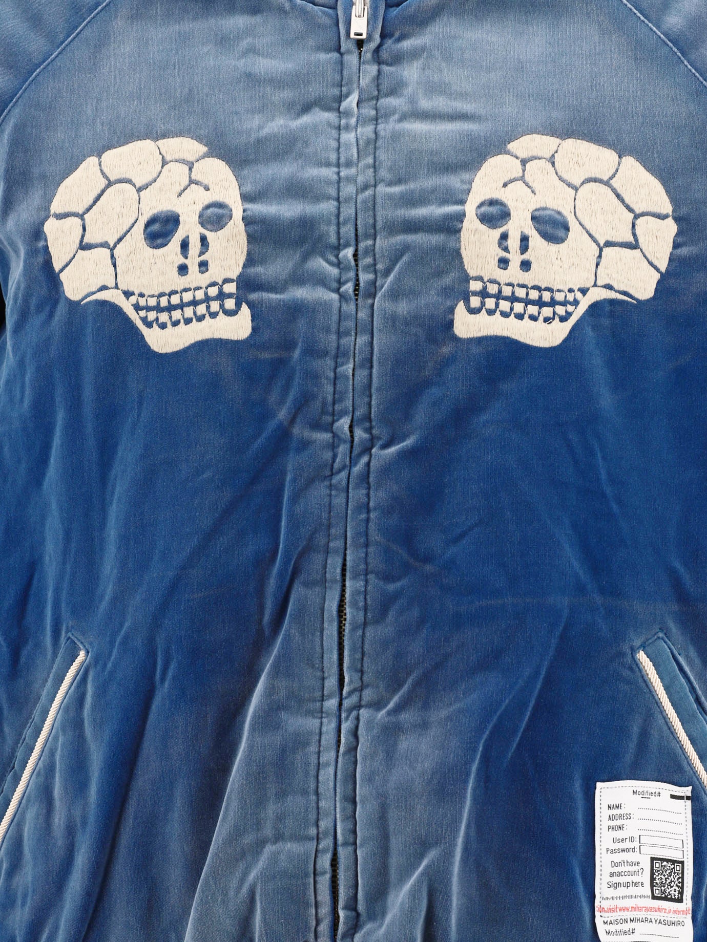 Bomber jackets 100% cotton  Blue - Maison Mihara Yasuhiro Men | PDP | VIETTI Online Store | Zoom-Modal_3
