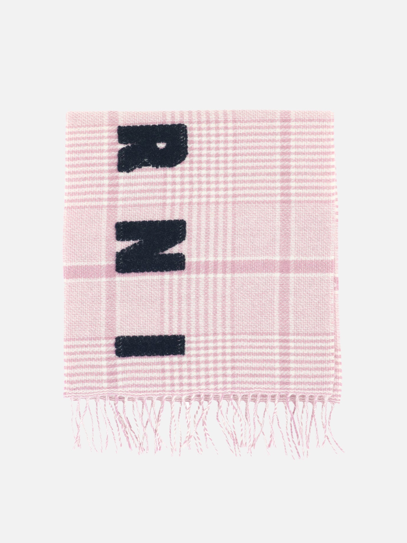 Fringed scarves 100% wool  Pink - Marni Women | PDP | VIETTI Online Store | Zoom-Modal
