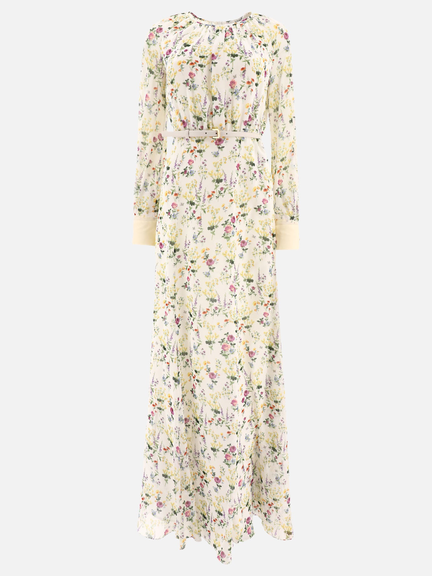 Long dresses 100% silk  White - Max Mara Women | PDP | VIETTI Online Store | Zoom-Modal
