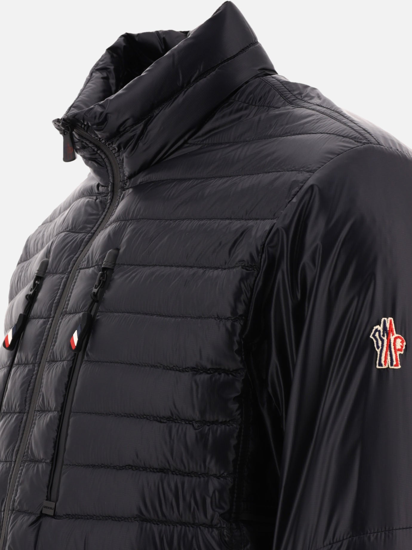Down jackets 75% polyamide 25% elastane - Padding: down and feathers  Black - Moncler Grenoble Men | PDP | VIETTI Online Store | thumbnail_4