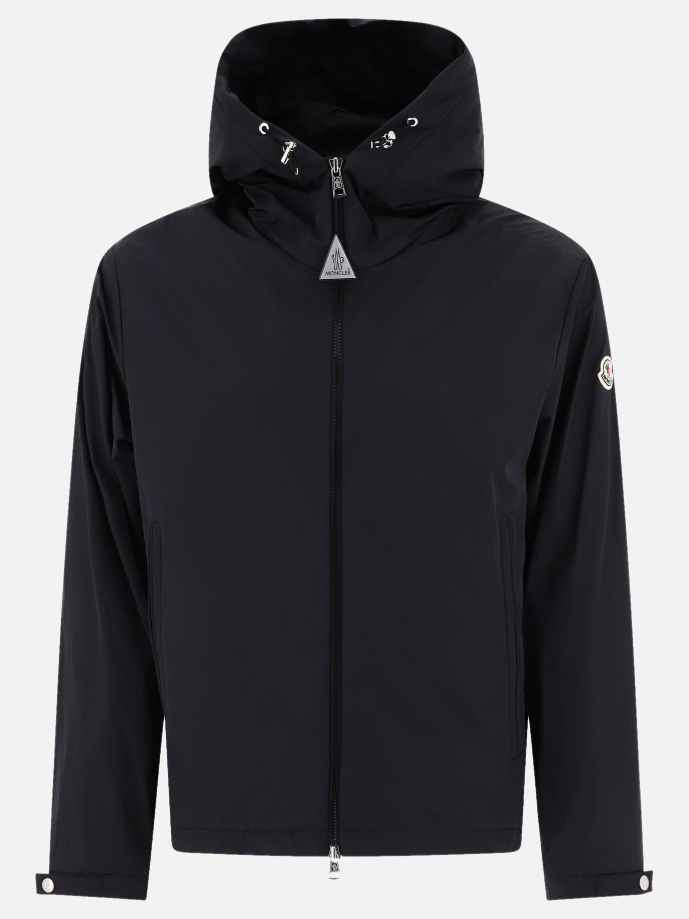 Windbreakers 100% polyester  Black - Moncler Men | PDP | VIETTI Online Store | Zoom-Modal
