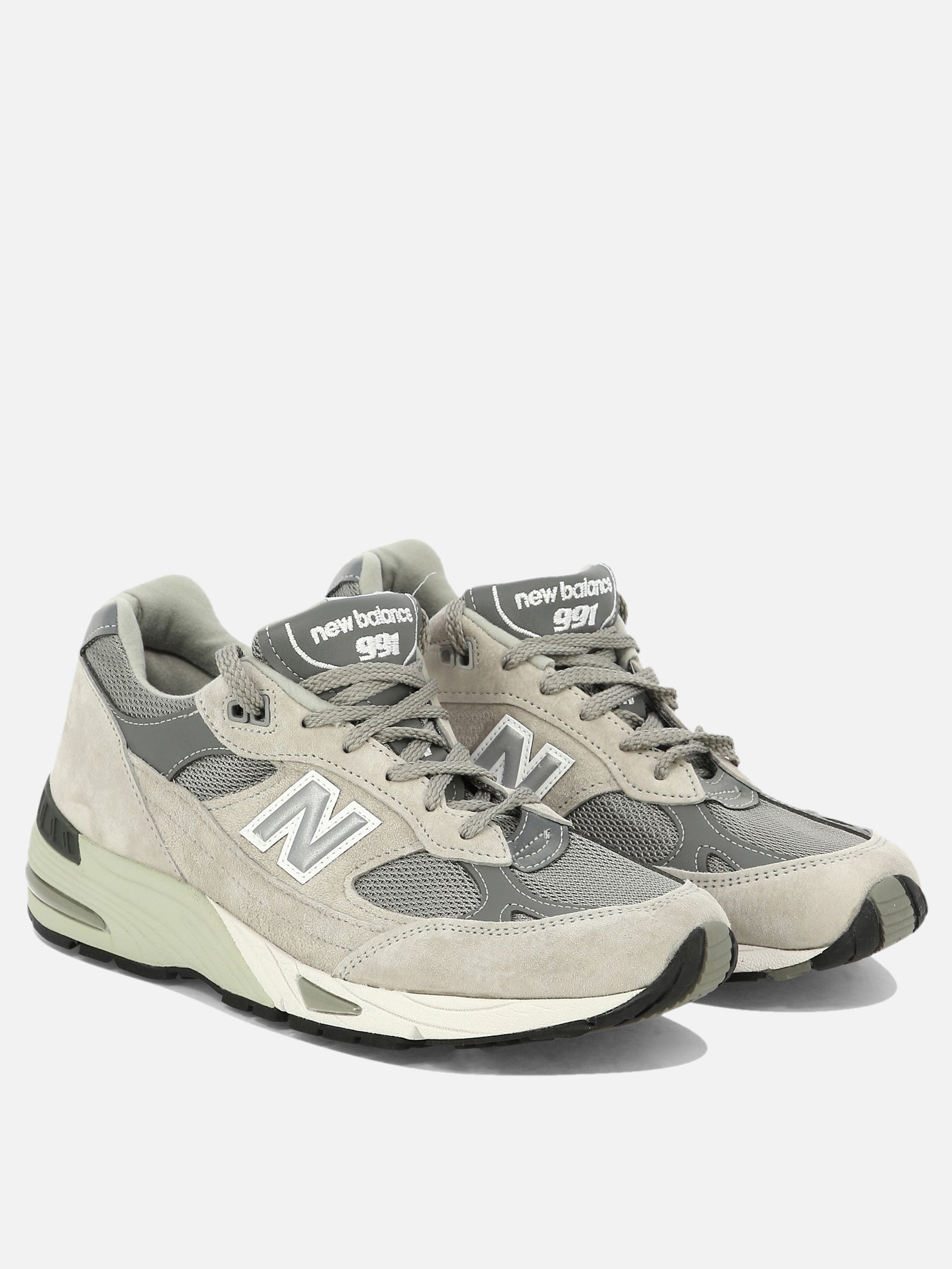 Low top sneakers 80% suede 20% mesh - 100% rubber  Grey - New Balance Men | PDP | VIETTI Online Store | Zoom-Modal_2
