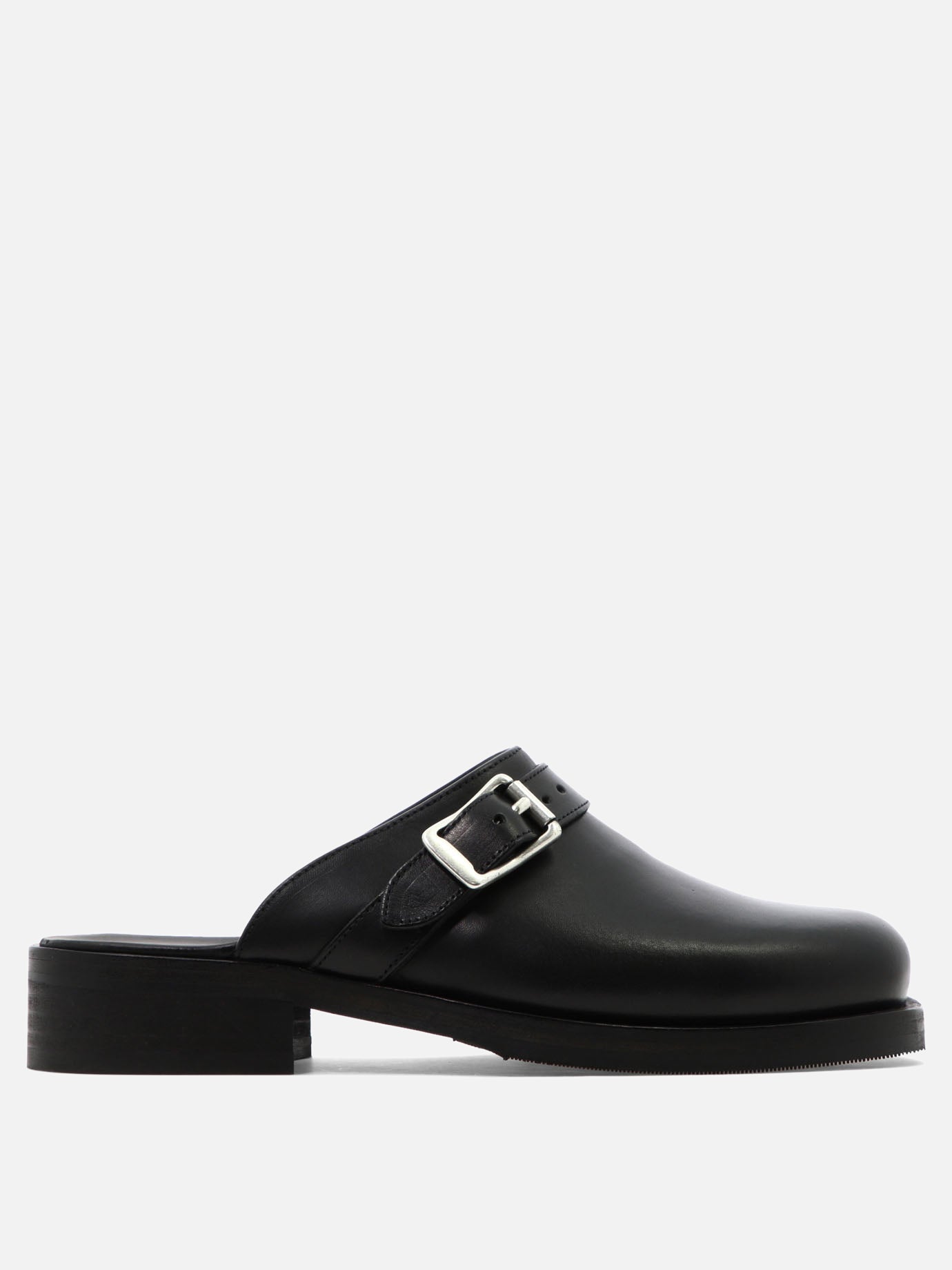 Slippers 100% leather - 100% rubber  Black - Our Legacy Men | PDP | VIETTI Online Store | Zoom-Modal
