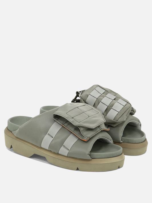 Sacai Sandali "Pocket" 13417849_41 Green 2