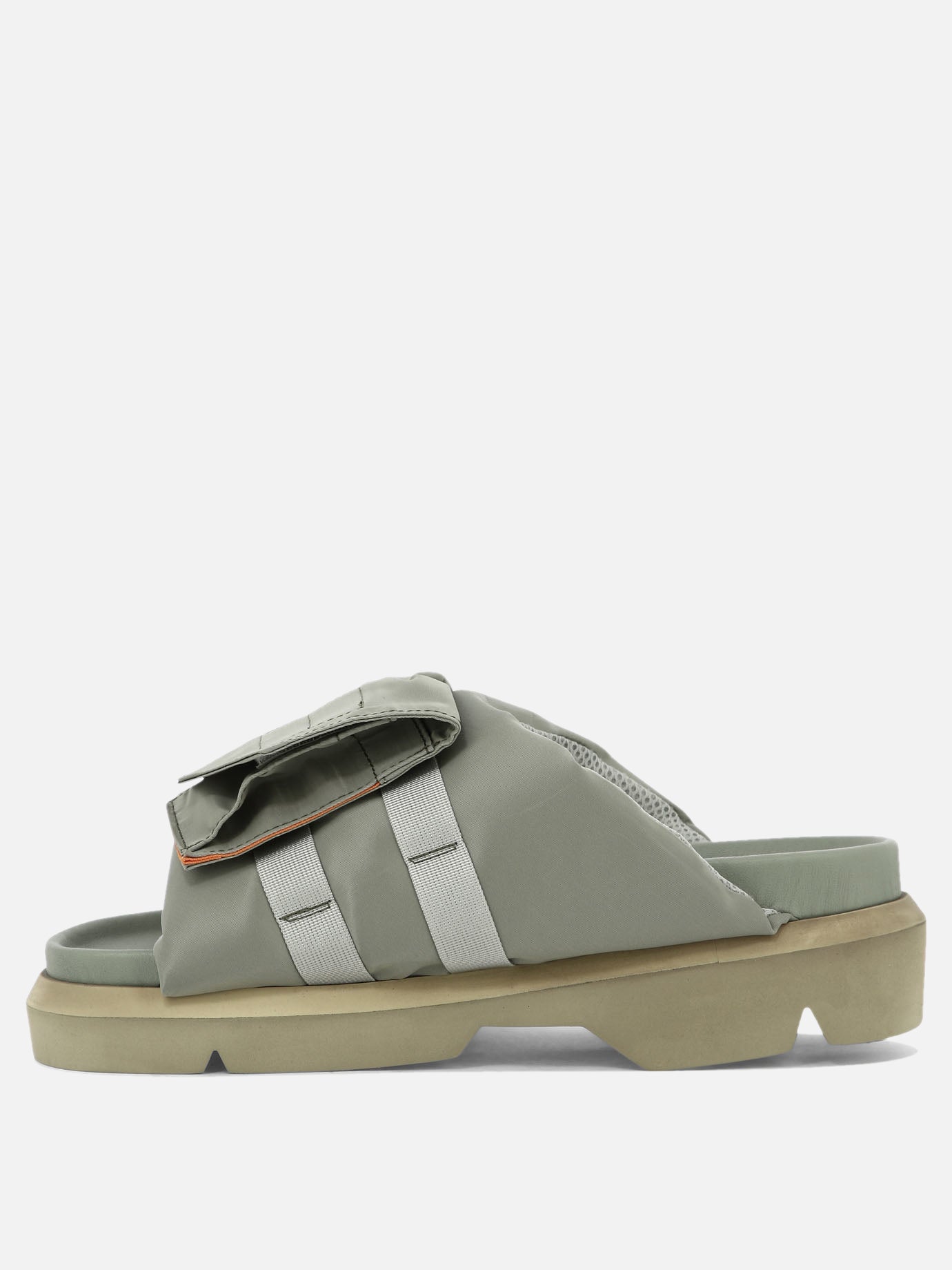 Casual sandals 100% nylon - 100% rubber  Green - Sacai Men | PDP | VIETTI Online Store | Zoom-Modal_3

