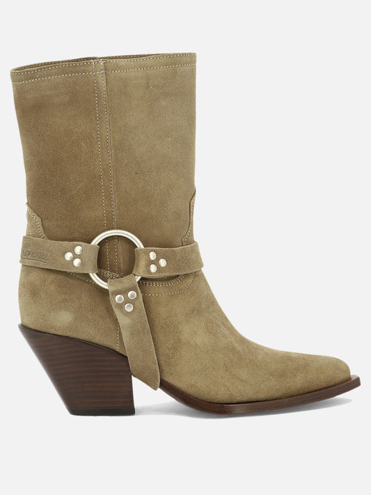 "Atoka Belt" ankle boots