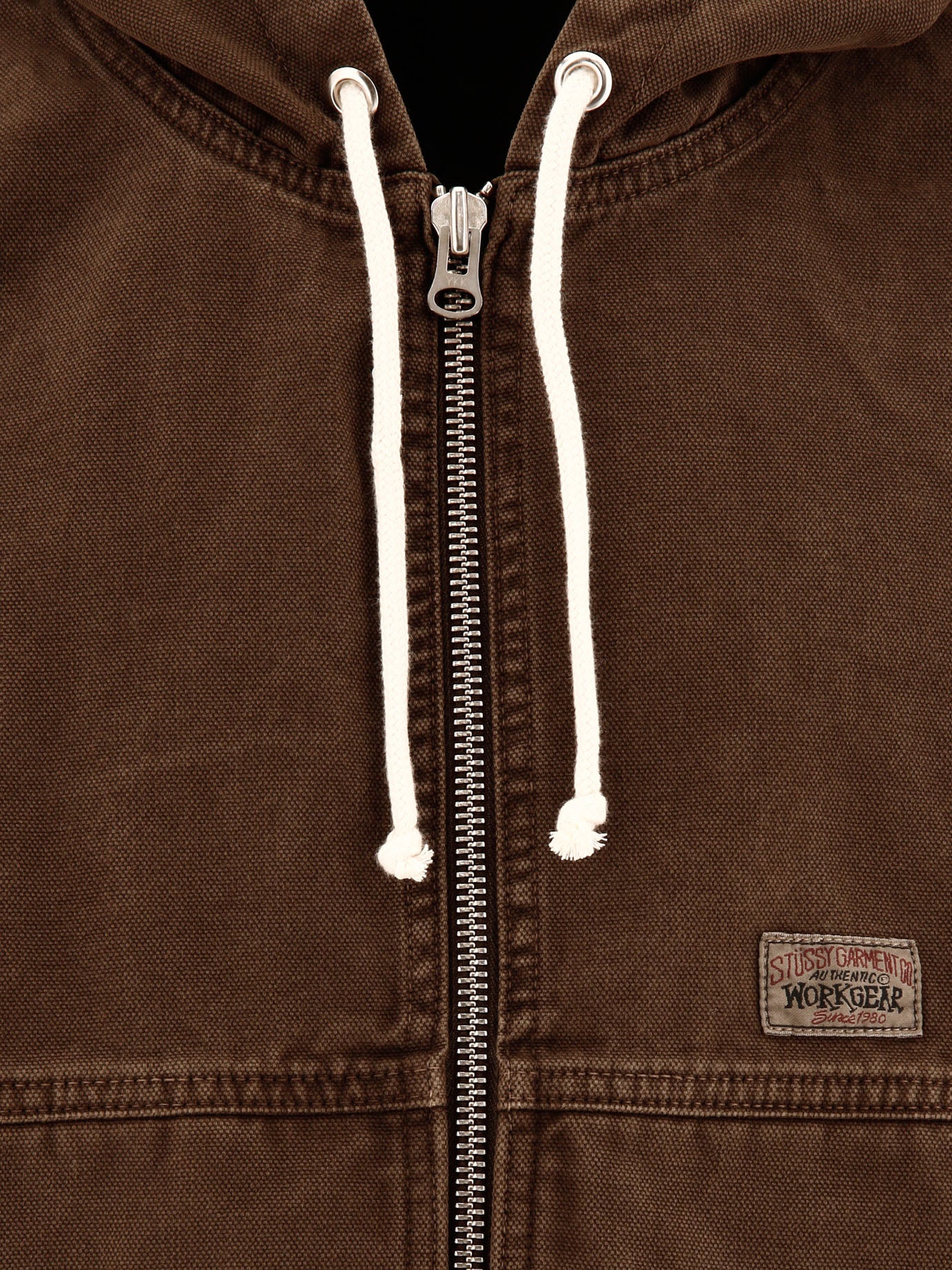 Stüssy Work jacket in unlined canvas Brown