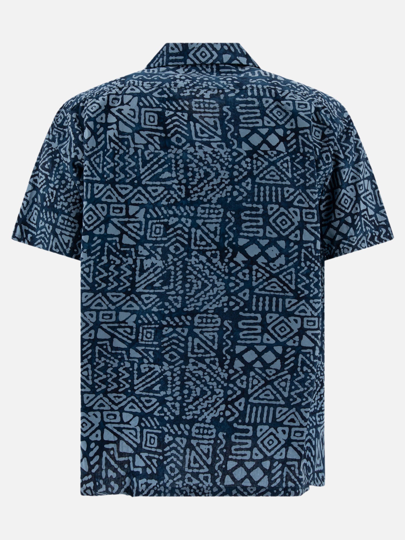 Beams Plus Printed shirt Blue