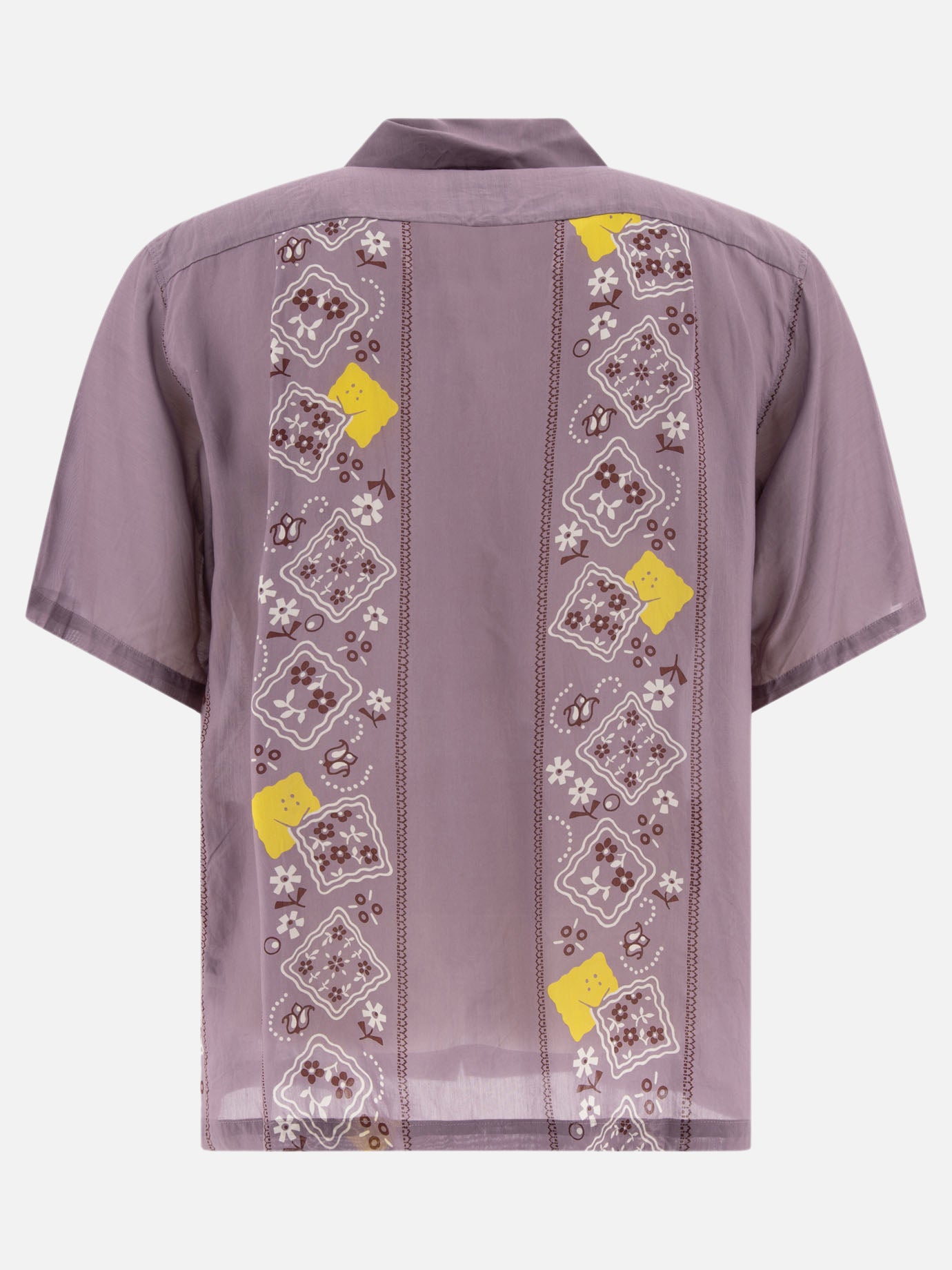 KAPITAL "Peckish Rainbowy" shirt Purple