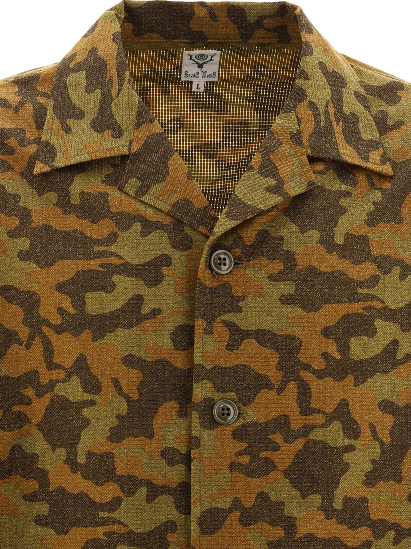 South2 West8 Camo shirt 11902921_M Green thumbnail_3