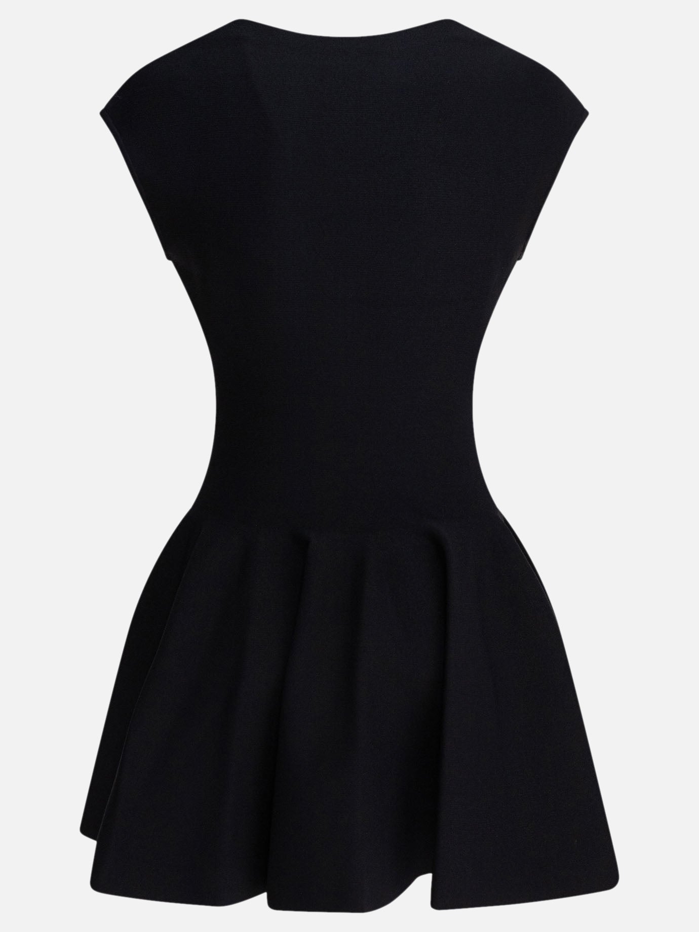 Mini dresses Solid colour  Black - Alaïa Women | PDP | VIETTI Online Store | thumbnail_2