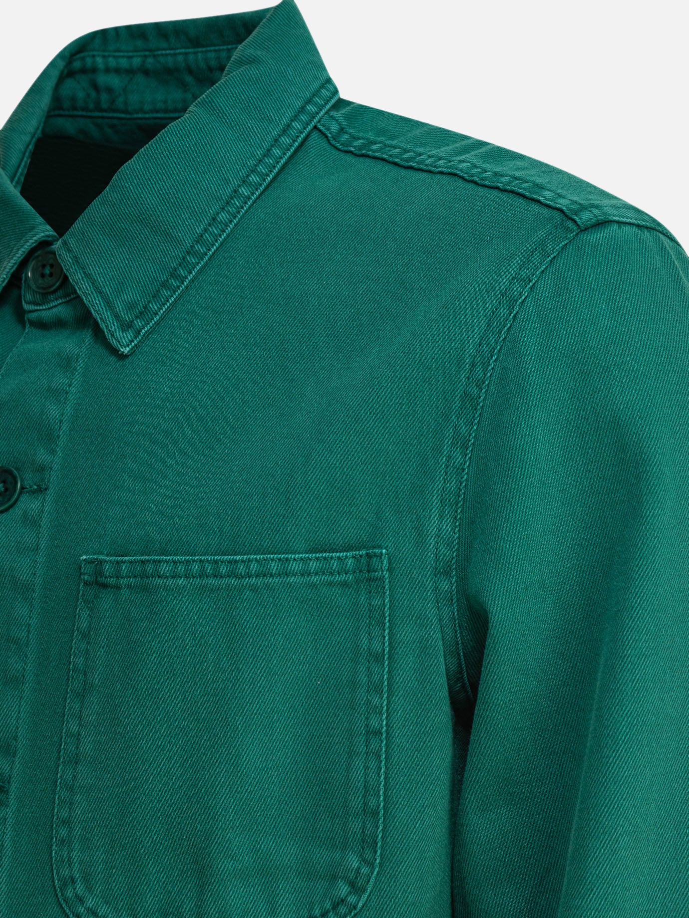 Alex Mill Giacca overshirt da lavoro 19795452_S Green thumbnail_4