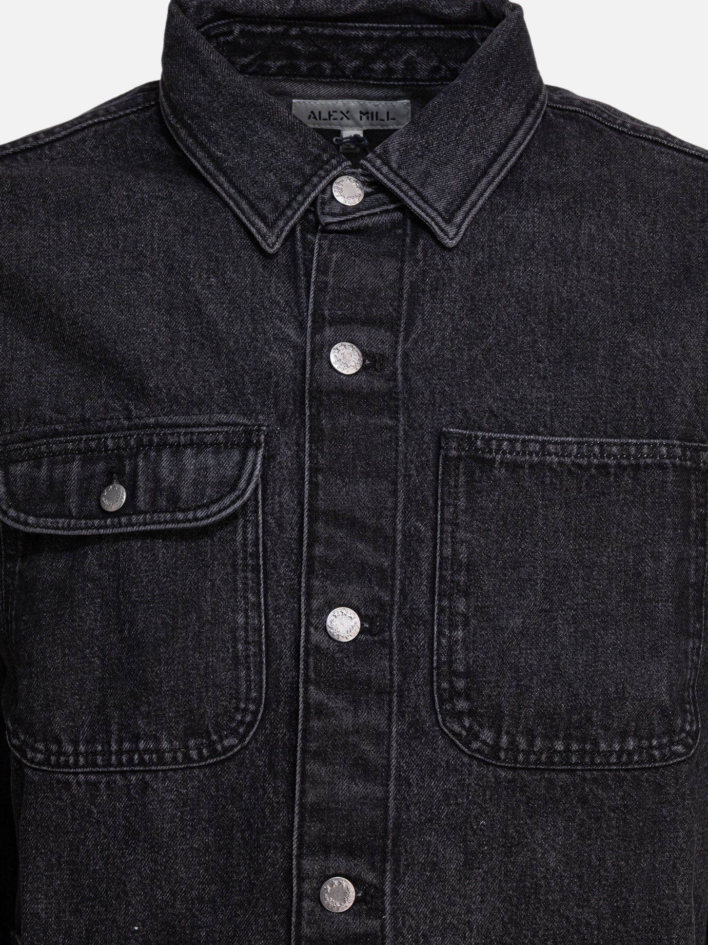 Alex Mill Giacca overshirt da lavoro 10684316_M Black thumbnail_3