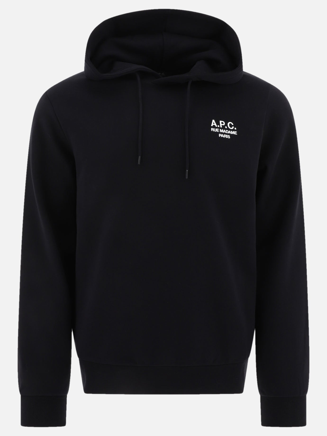Felpe con cappuccio Logo  Nero - A.P.C. Uomo | PDP | VIETTI Online Store | thumbnail